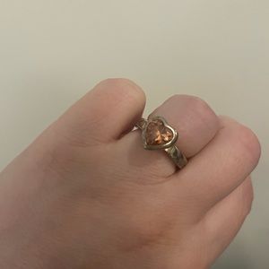 Gold Heart ring by Folli Follie size EU 52